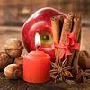 Apfel mit Zimt