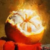 Glowing Orange