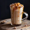 карамельный латте с зефиром