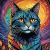 Кот Радужный