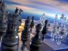 Grey chess player