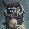 Lavender Owl