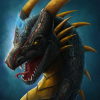 Dragon of the night sky