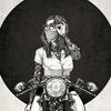 Stone Black Heart