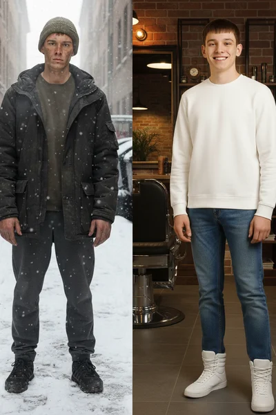 Yigitni katta sik bilan eshagiga sikishdi (foto)