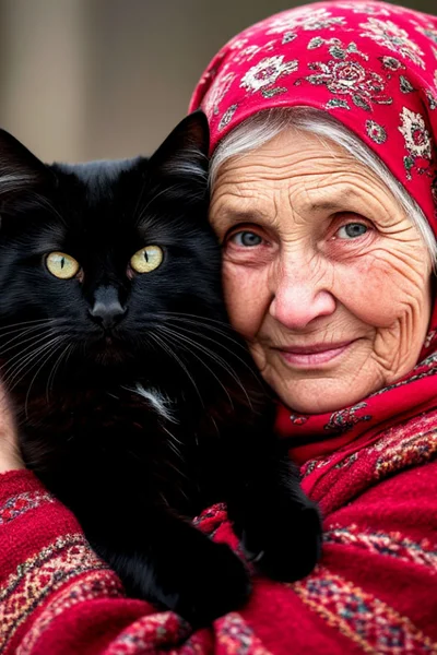 Про кота, старушку, и её избушку