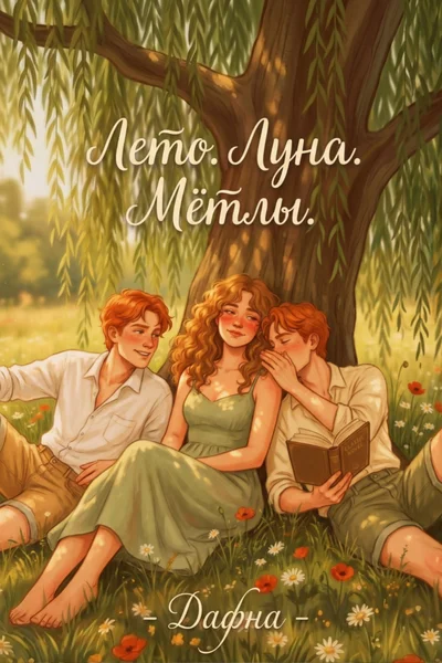 Лето. Луна. Мётлы.
