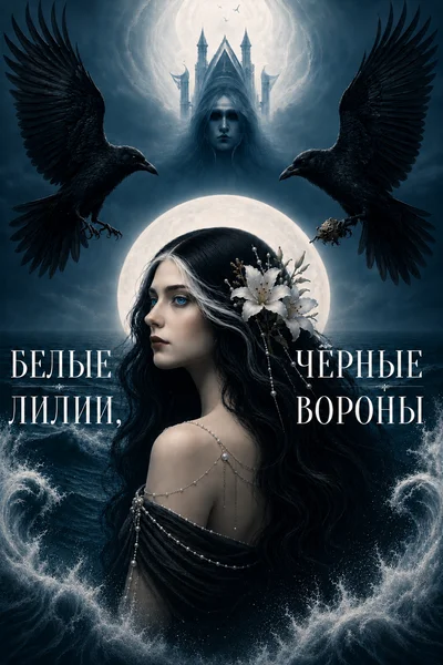 Белые лилии, черные вороны