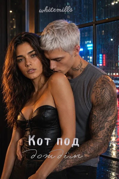 Кот под дождём