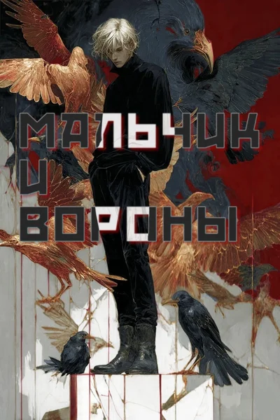 Мальчик и вороны