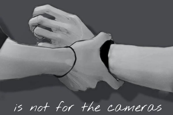 this love is not for the cameras