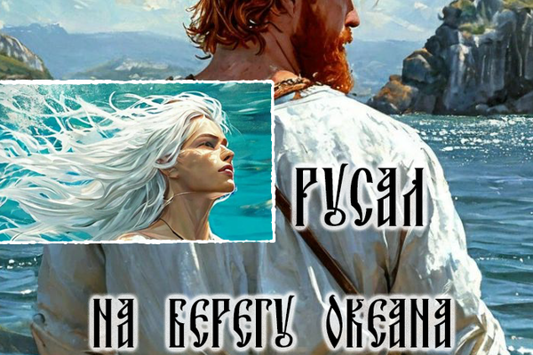 Русал на берегу океана