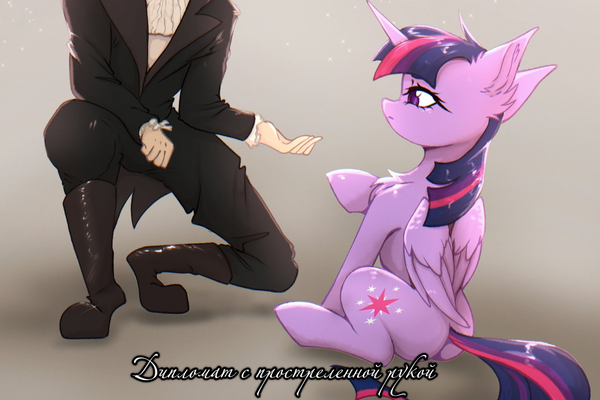 Дипломат с простреленной рукой