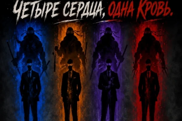 Четыре сердца, одна кровь.