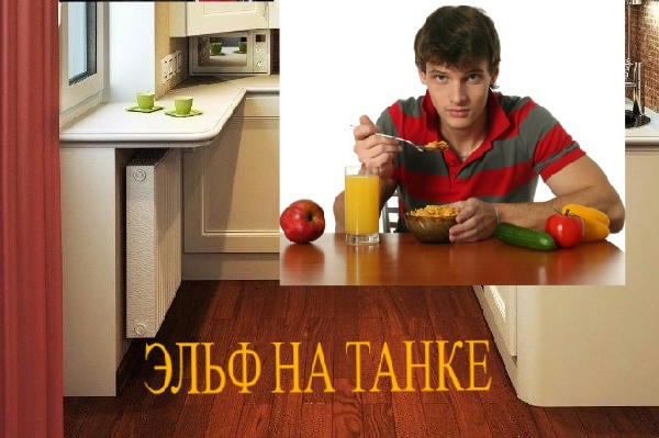 Эльф на танке