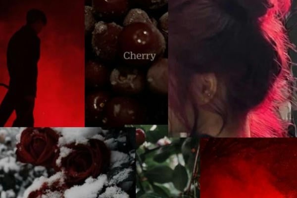 A cherry-flavored kiss