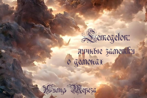 Lemegeton: личные заметки о демонах