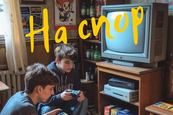 На спор