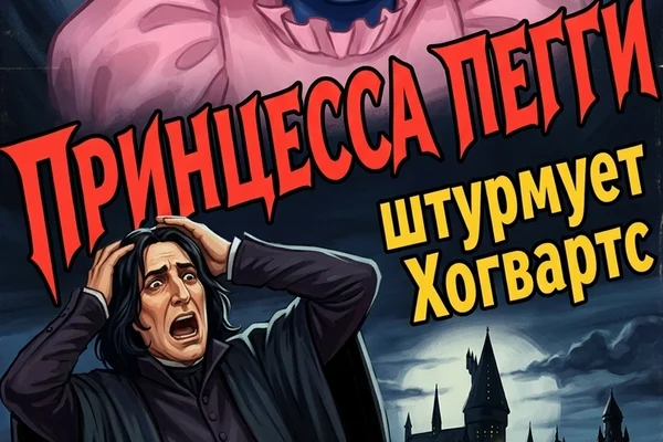 Принцесса Пегги штурмует Хогвартс