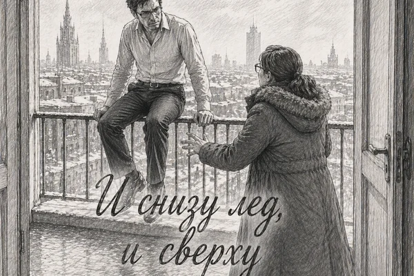 И снизу лед, и сверху
