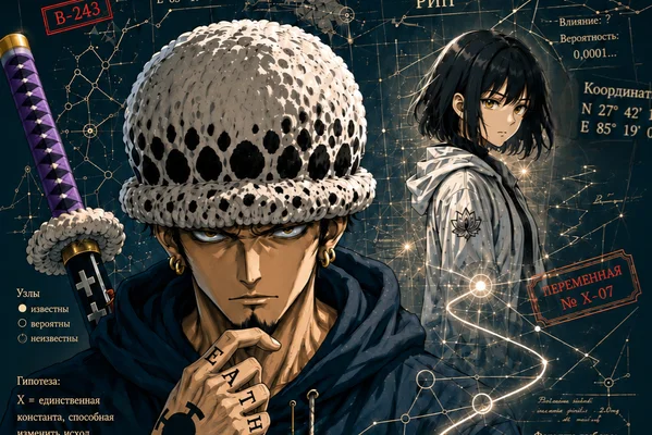 ПЕРЕМЕННАЯ (Новелла: Trafalgar Law/OC)