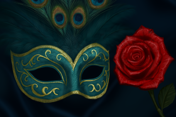 Rosa ardiente