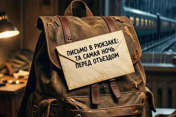 Письмо в рюкзаке: та самая ночь перед отъездом