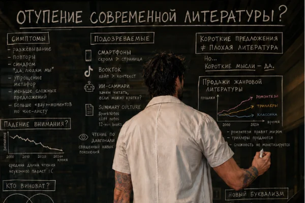 Как современная литература дошла до ТАКОГО?