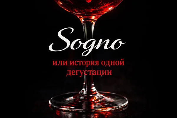 Sogno или история одной дегустации