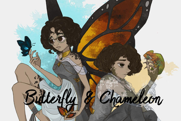 Butterfly & Chameleon