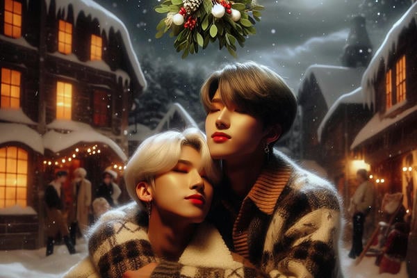 (enemies) under the mistletoe