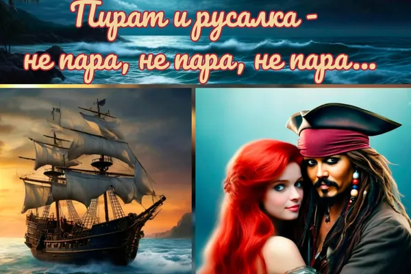 Пират и русалка - не пара, не пара, не пара!