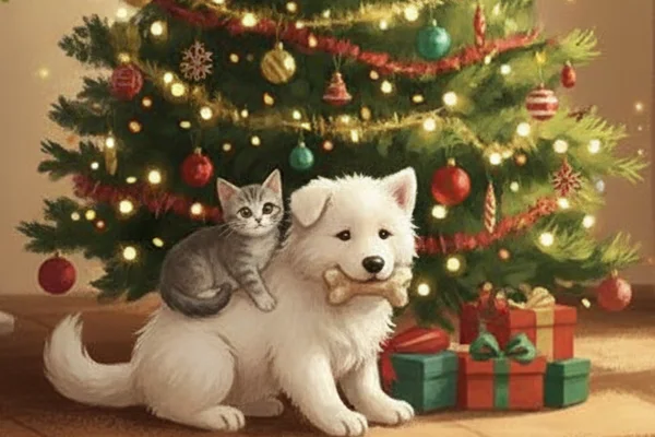 Хаус, ёлка, лайв