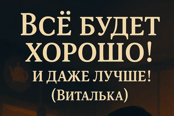 Все будет хорошо! И даже лучше! (Виталька)