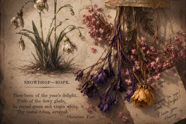 Perennial Blooms / Неувядающие цветы