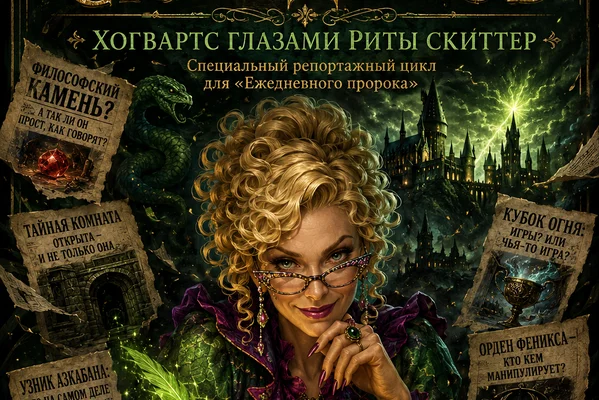 Семь лет скандалов: Хогвартс глазами Риты Скиттер