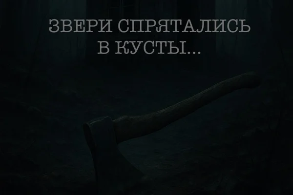 Звери спрятались в кусты...
