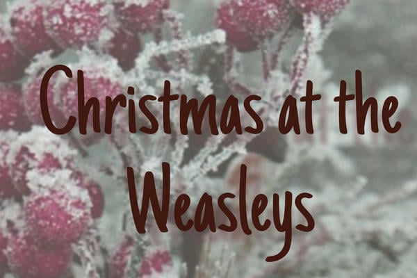 Christmas at the Weasleys