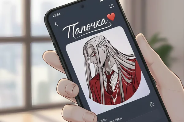 Папочка с сердечком