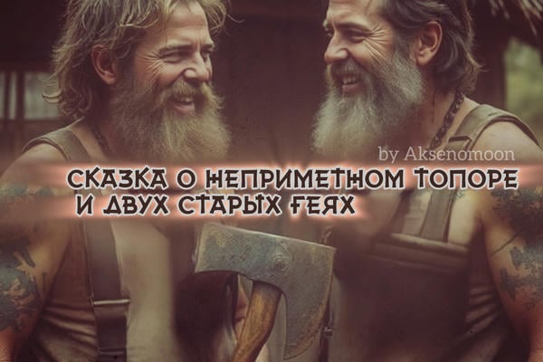 Сказка о неприметном топоре и двух старых голубях (геях)🕊️