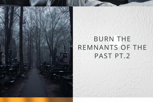 Burn the remnants of the past pt.2