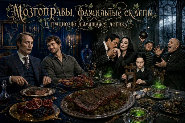 Мозгоправы, фамильные склепы и грациозно дымящаяся логика
