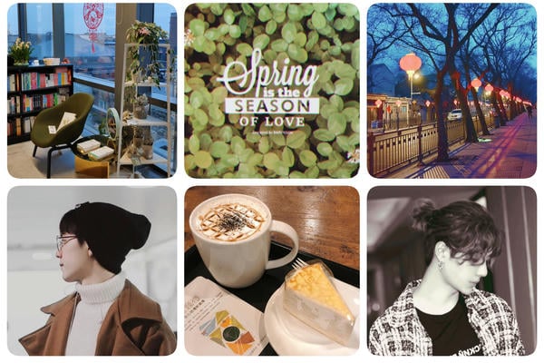 Hold my hand when the spring comes