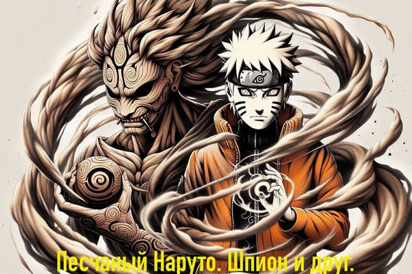 Песчаный Наруто. Шпион и друг.