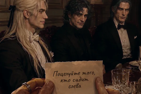 Поцелуйте того, кто сидит слева (Малфойцест)