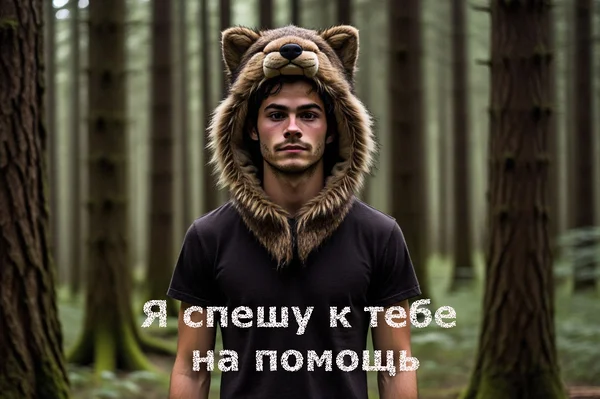 Я спешу к тебе на помощь
