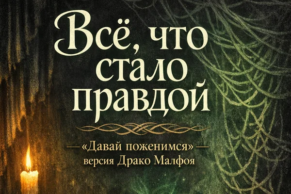 Всё, что стало правдой или "Давай поженимся"— версия Драко Малфоя