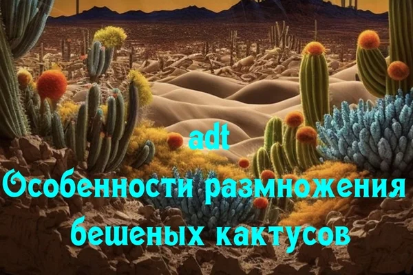 Особенности размножения бешеных кактусов в условиях средней постапокалиптической полосы (записано со слов очевидца)