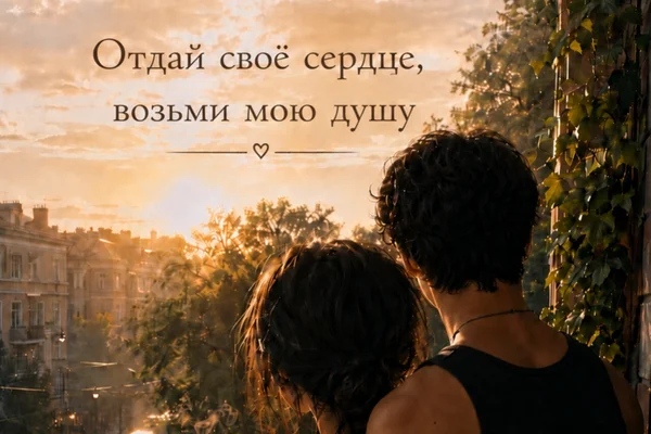 Отдай своё сердце, возьми мою душу