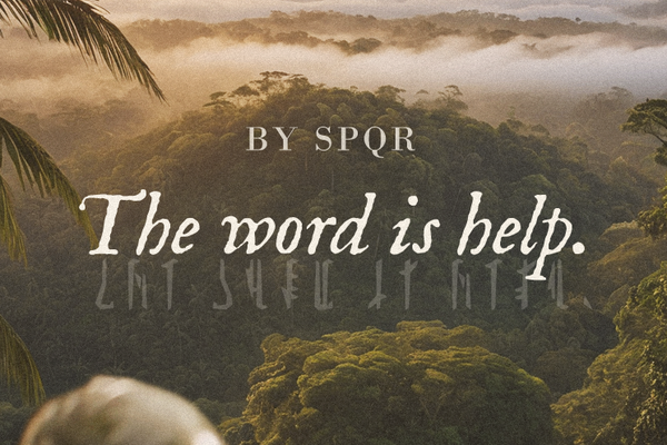 The word is help.